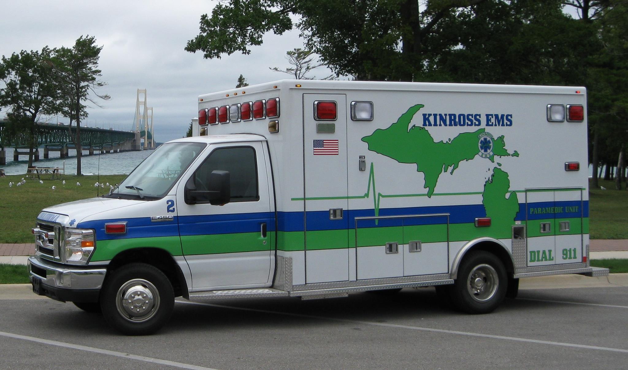 An image of one of our EMS trucks.